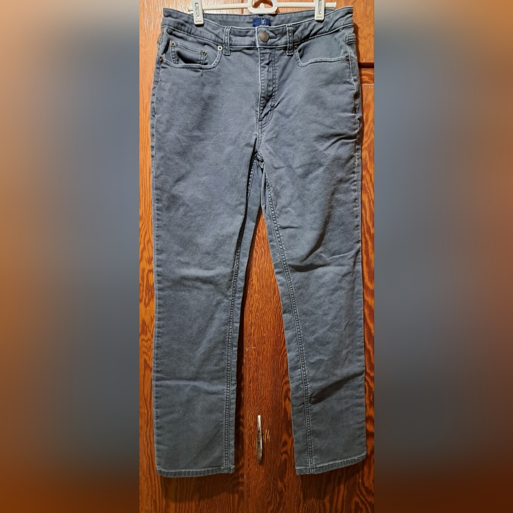 George Charcoal Denim Trousers